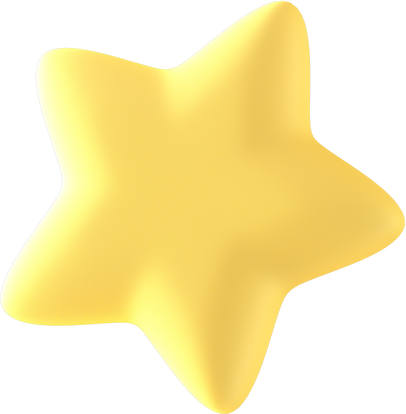3D Floating Element Star